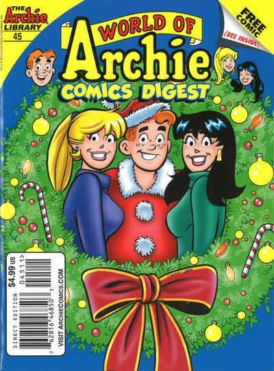 Cover for World of Archie Double Digest (Archie, 2010 series) #45 [Direct Edition]