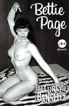 Cover Thumbnail for Bettie Page and the Curse of the Banshee (2021 series) #4 [Black Bag Photo Cover]