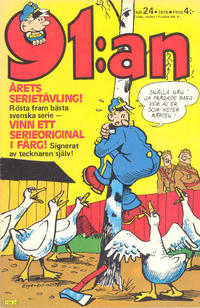 Cover Thumbnail for 91:an (Semic, 1966 series) #24/1978