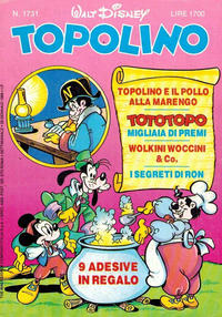 Cover Thumbnail for Topolino (Disney Italia, 1988 series) #1731