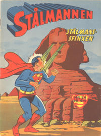 Cover Thumbnail for Stålmannen (Centerförlaget, 1949 series) #24/1958