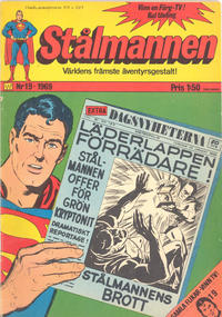 Cover Thumbnail for Stålmannen (Williams Förlags AB, 1969 series) #19/1969