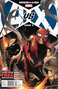 Cover for Avengers vs. X-Men (Marvel, 2012 series) #9 [Newsstand]