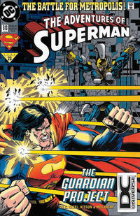 Cover Thumbnail for Adventures of Superman (DC, 1987 series) #513 [DC Universe Corner Box]