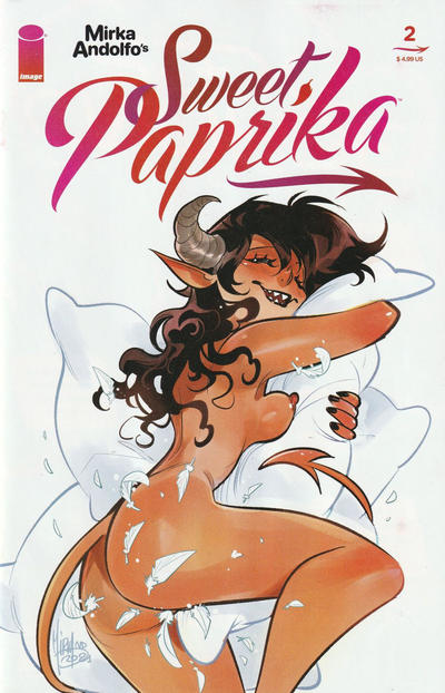 Cover for Mirka Andolfo's Sweet Paprika (Image, 2021 series) #2 [Mirka Andolfo Hot Variant Cover]