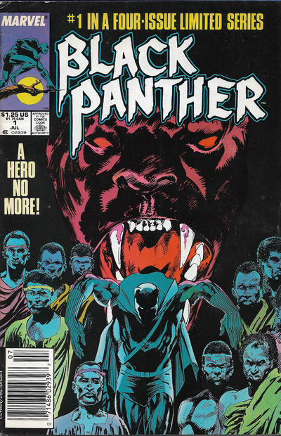 Cover for Black Panther (Marvel, 1988 series) #1 [Newsstand]