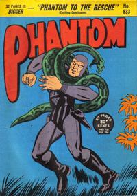 Cover Thumbnail for The Phantom (Frew Publications, 1948 series) #833