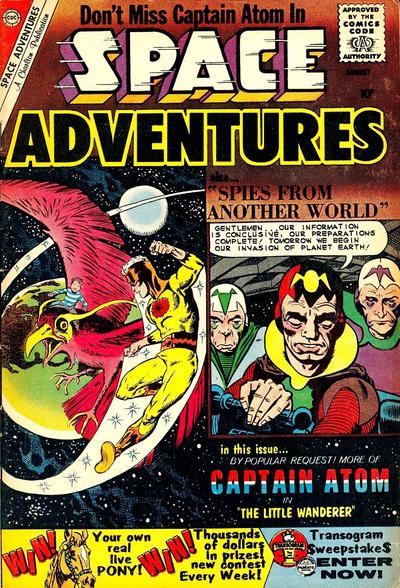 Cover for Space Adventures (Charlton, 1958 series) #35