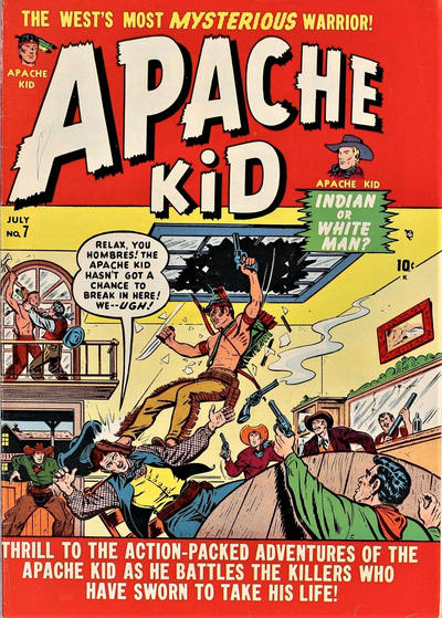 Cover for Apache Kid (Marvel, 1950 series) #7