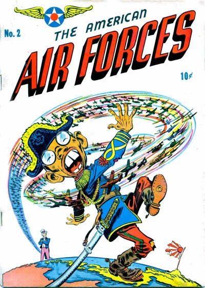 Cover for The American Air Forces (Magazine Enterprises, 1944 series) #2