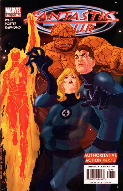 Cover for Fantastic Four (Marvel, 1998 series) #507 (78) [Direct Edition]