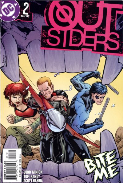 Cover for Outsiders (DC, 2003 series) #2