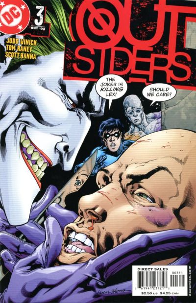 Cover for Outsiders (DC, 2003 series) #3