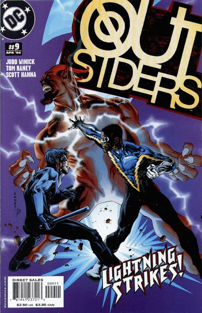 Cover for Outsiders (DC, 2003 series) #9
