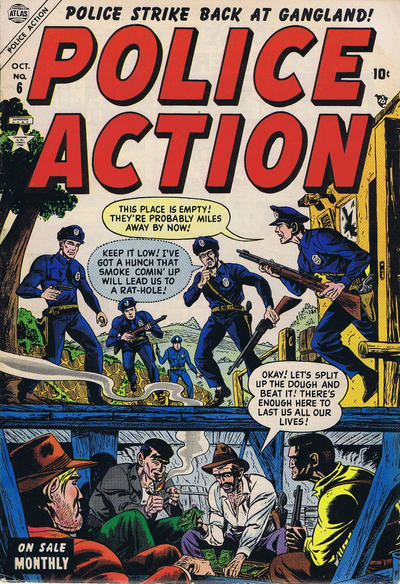Cover for Police Action (Marvel, 1954 series) #6