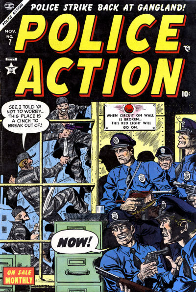 Cover for Police Action (Marvel, 1954 series) #7