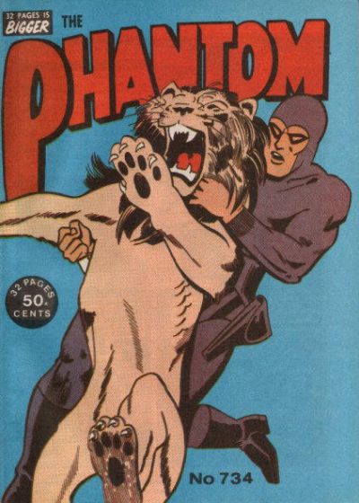 Cover for The Phantom (Frew Publications, 1948 series) #734