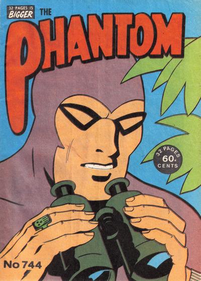 Cover for The Phantom (Frew Publications, 1948 series) #744
