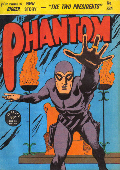 Cover for The Phantom (Frew Publications, 1948 series) #834
