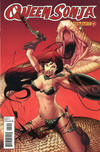 Cover for Queen Sonja (Dynamite Entertainment, 2009 series) #28 [Frank Martin, Jr. Cover]