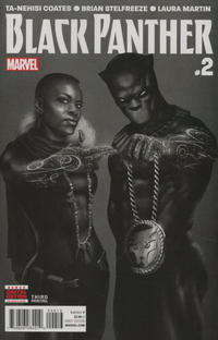 Cover Thumbnail for Black Panther (Marvel, 2016 series) #2 [3rd Printing - Run the Jewels Variant]