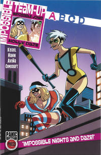 Cover Thumbnail for Impossible Team-Up "A": Impossible Jones & Holly Daze (Panic Button Press, 2021 series) #[nn] [David Hahn and Karl Kesel Cover]