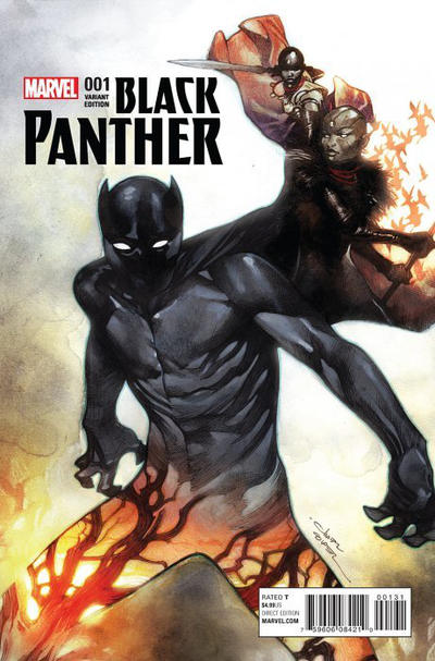 Cover for Black Panther (Marvel, 2016 series) #1 [Incentive Olivier Coipel Variant]