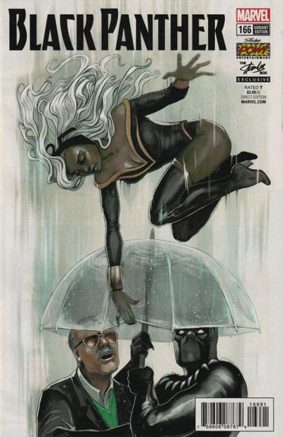Cover for Black Panther (Marvel, 2016 series) #166 ['Stan Lee Box' Exclusive]