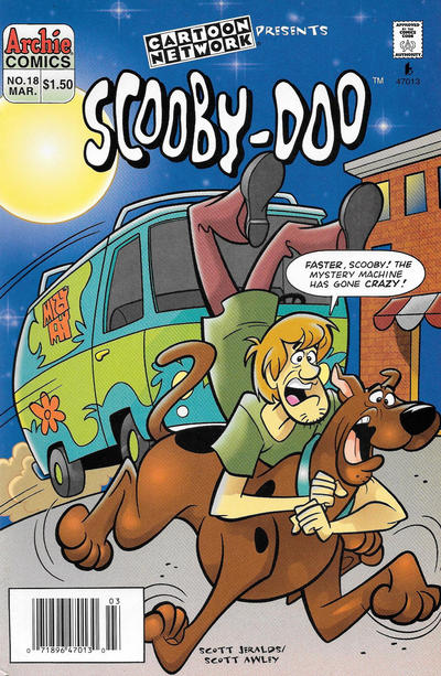 Cover for Scooby-Doo (Archie, 1995 series) #18 [Newsstand]