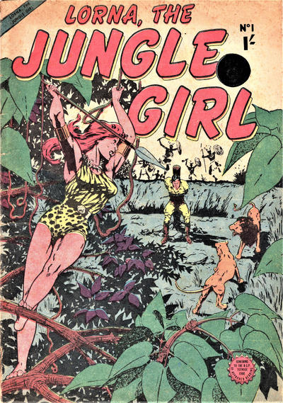 Cover for Lorna the Jungle Girl (Horwitz, 1954 series) #1
