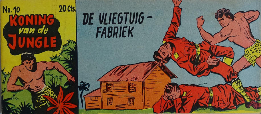 Cover for Koning van de jungle (Lehning, 1955 series) #10