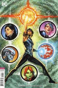 Cover Thumbnail for Titans (DC, 2016 series) #28 [Phil Jimenez Variant Cover]