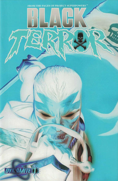 Cover for Black Terror (Dynamite Entertainment, 2008 series) #1 [Negative Art Retailer Incentive - Alex Ross]