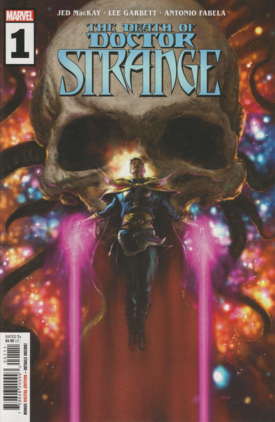 Cover for Death of Doctor Strange (Marvel, 2021 series) #1