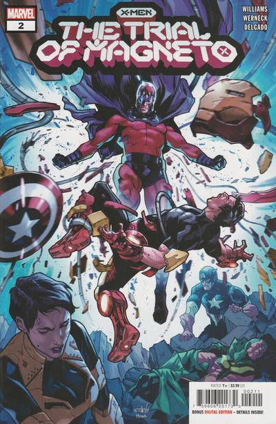 Cover for X-Men: The Trial of Magneto (Marvel, 2021 series) #2 [Valerio Schiti Cover]