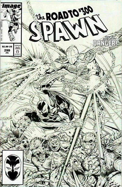 Cover for Spawn (Image, 1992 series) #299 [Cover C]