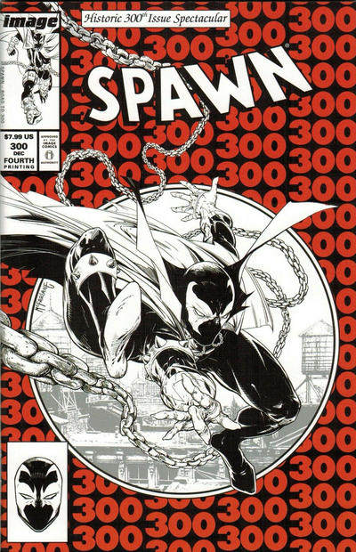 Cover for Spawn (Image, 1992 series) #300 [Fourth Printing]