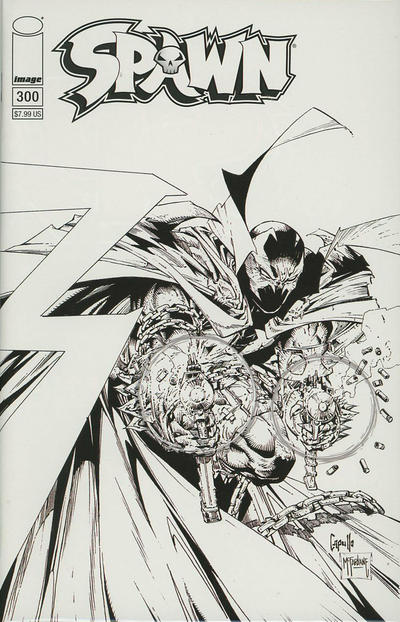 Cover for Spawn (Image, 1992 series) #300 [Cover F]