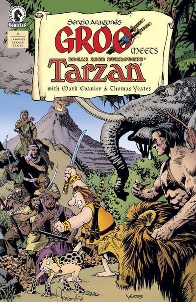 Cover for Groo Meets Tarzan (Dark Horse, 2021 series) #3