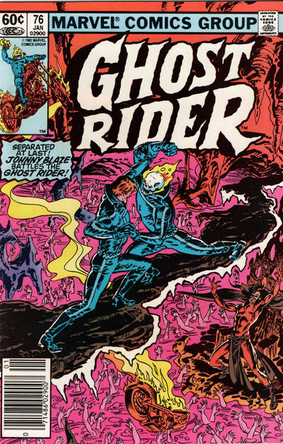 Cover for Ghost Rider (Marvel, 1973 series) #76 [Newsstand]