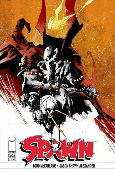 Cover for Spawn (Image, 1992 series) #305 [Cover D]