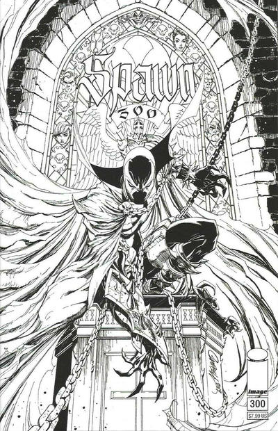 Cover for Spawn (Image, 1992 series) #300 [Cover N]