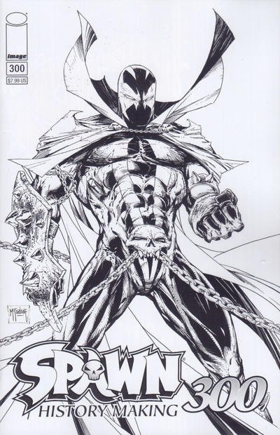 Cover for Spawn (Image, 1992 series) #300 [Cover B]