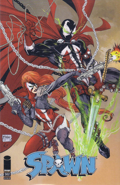 Cover for Spawn (Image, 1992 series) #302 [Cover D]