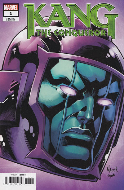 Cover for Kang the Conqueror (Marvel, 2021 series) #1 [Todd Nauck]
