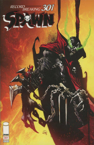 Cover for Spawn (Image, 1992 series) #301 [Cover D]