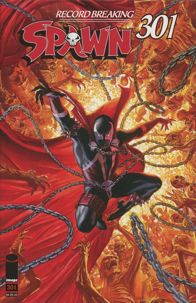 Cover for Spawn (Image, 1992 series) #301 [Cover K]