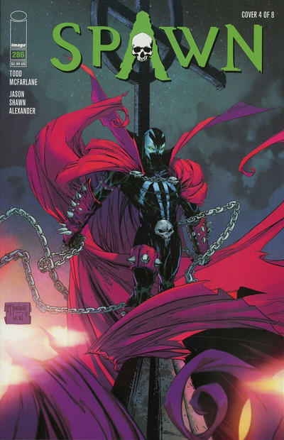 Cover for Spawn (Image, 1992 series) #286 [Cover D]