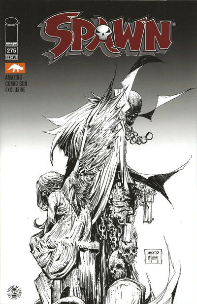 Cover for Spawn (Image, 1992 series) #275 [Amazing Comic Con Exclusive Cover]