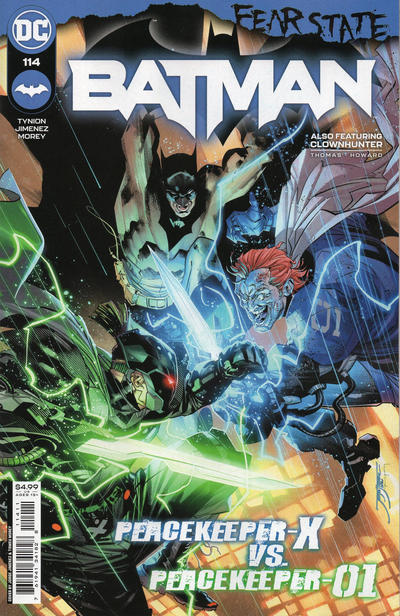 Cover for Batman (DC, 2016 series) #114 [Jorge Jiménez Cover]